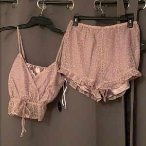 Lulu’s two piece pajama set